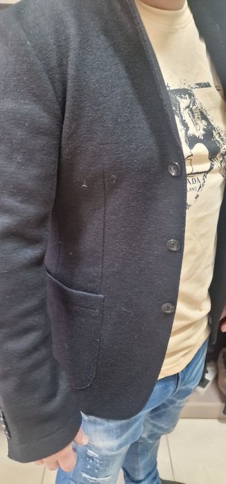 Мъжко вълнено сако Zegna   
Мъжко вълнено сако Zeg
