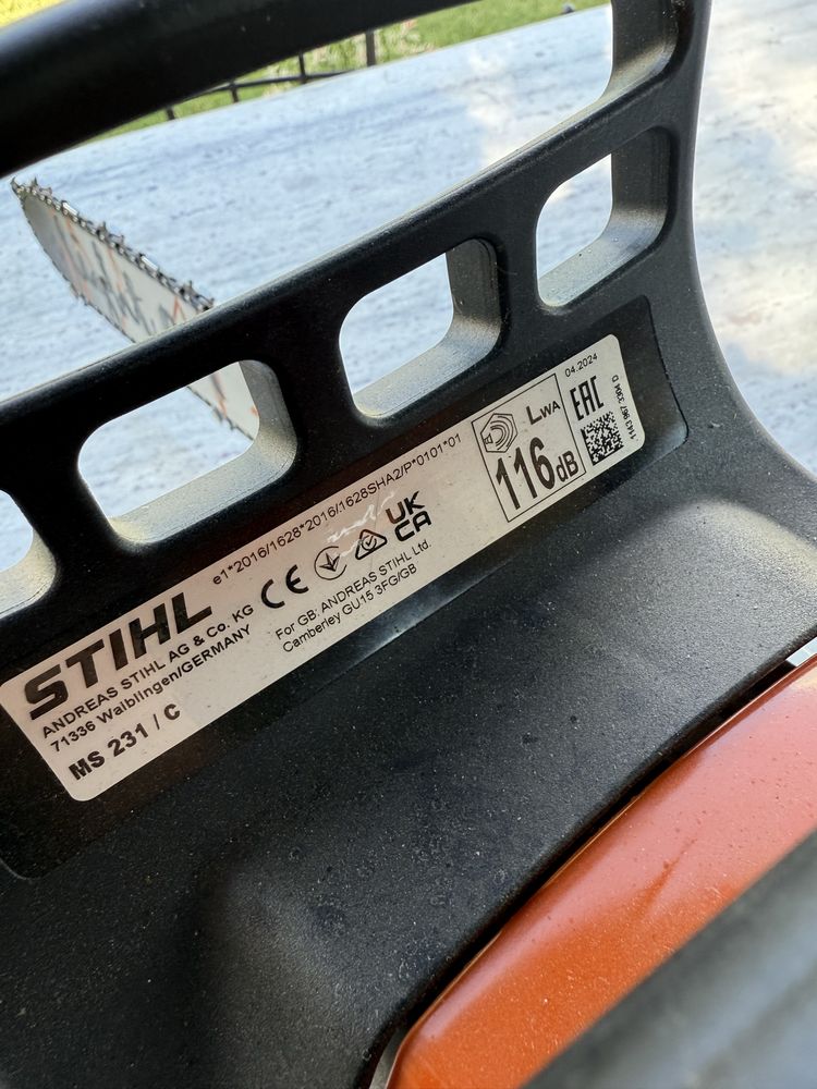 Drujba Stihl MS 231 C ,profesionala ,noua ,2024 !
