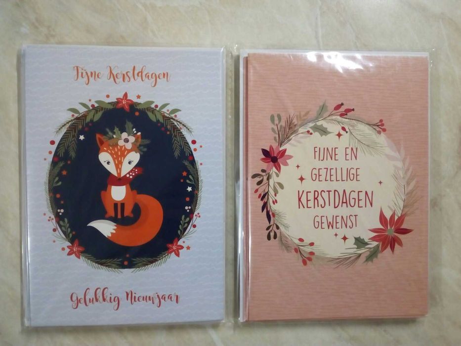 Поздравителни картички за Рожден ден и др.Коледни картички с пликове.