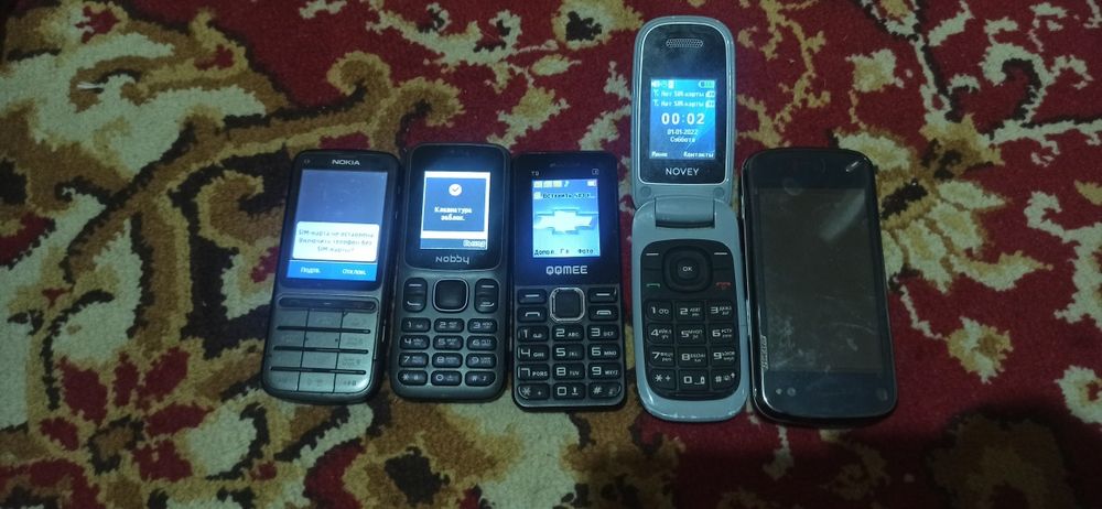 Nokia telefonlar ishlidi