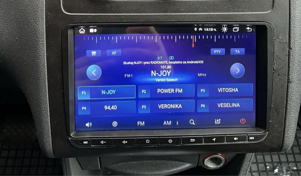 Navigatie 9inch VW Passat/Golf/Skoda Android Auto Carplay 2GB+32GB