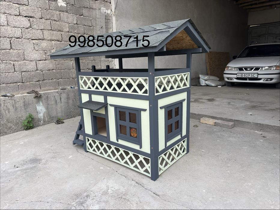 Люкс домик для кошек