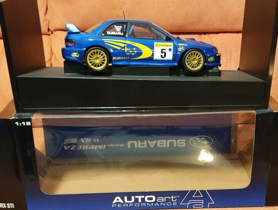 1:18 autoart subaru impreza raliu machete auto SE ADUC SI LA COMANDA