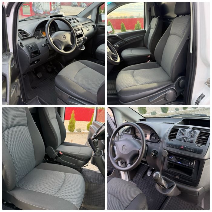 MERCEDES VITO LUNG EURO 5 CLIMA SENZORI 8 roti km reali fara rugina