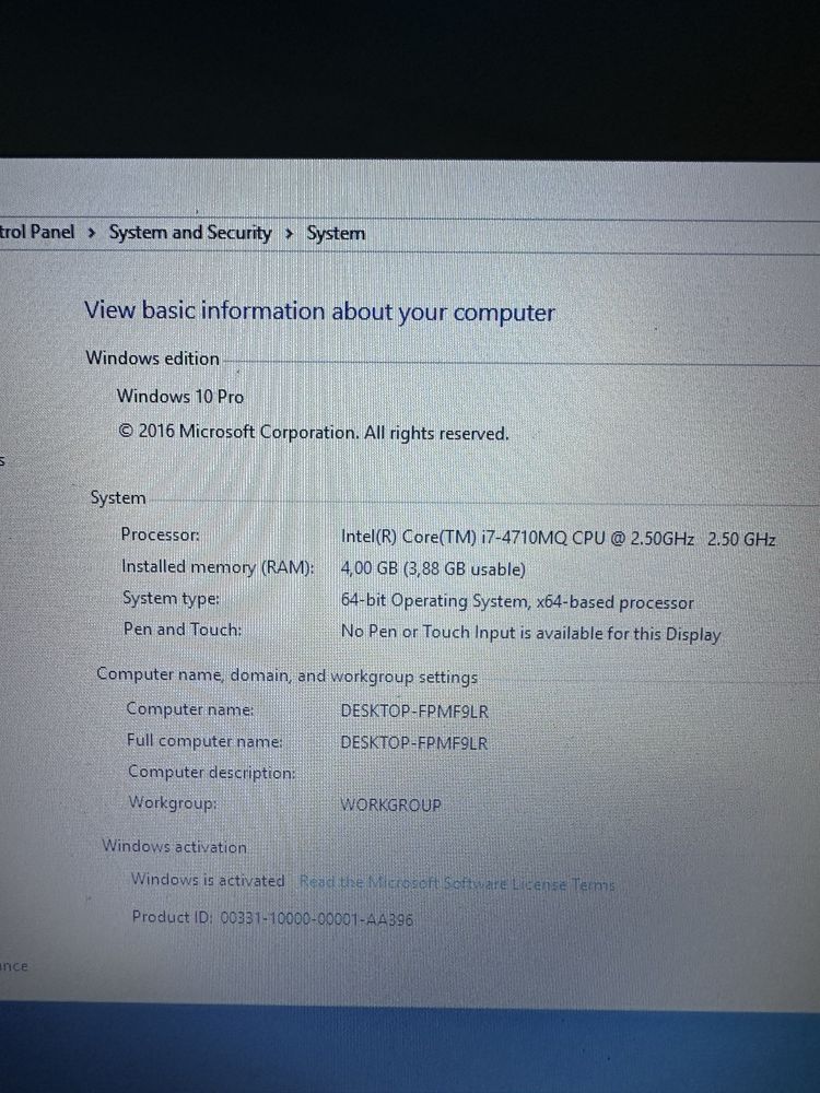 Laptop HP ZBook 17  G2