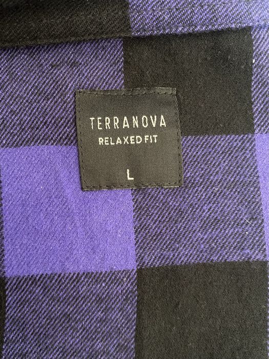 Лилава риза от TERRANOVA - L