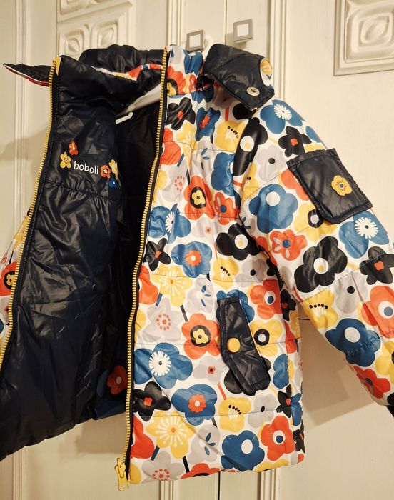 Двулицево зимно яке Boboli 98 / 3години