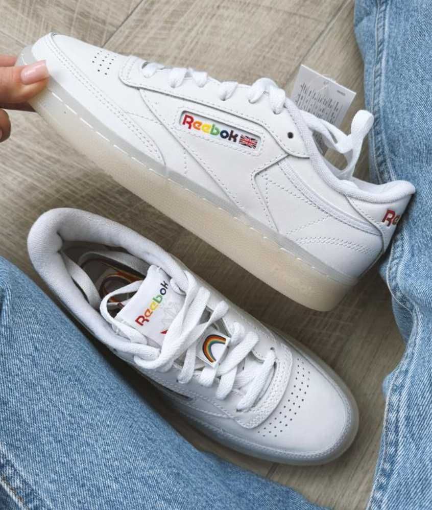28-28.5см Маратонки от Естествена Кожа Reebok Classic Два Чифта