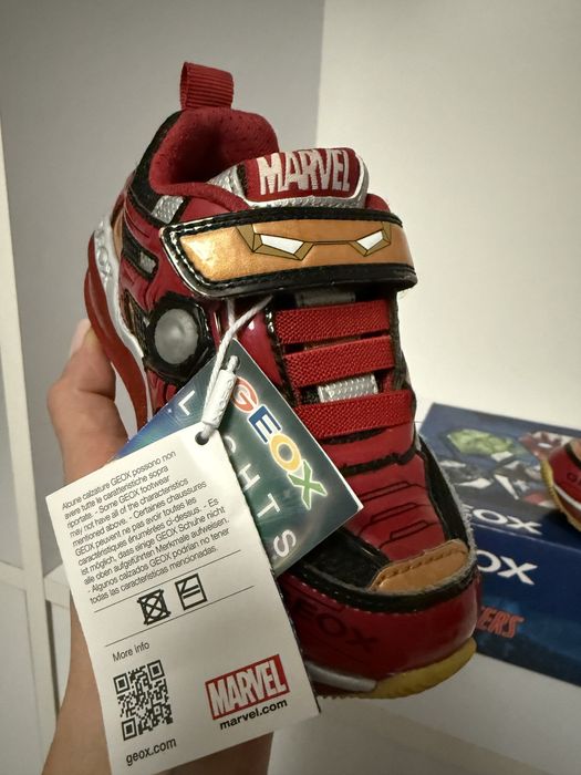 Adidasi piele Geox noi