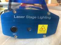 Laser stage lighting