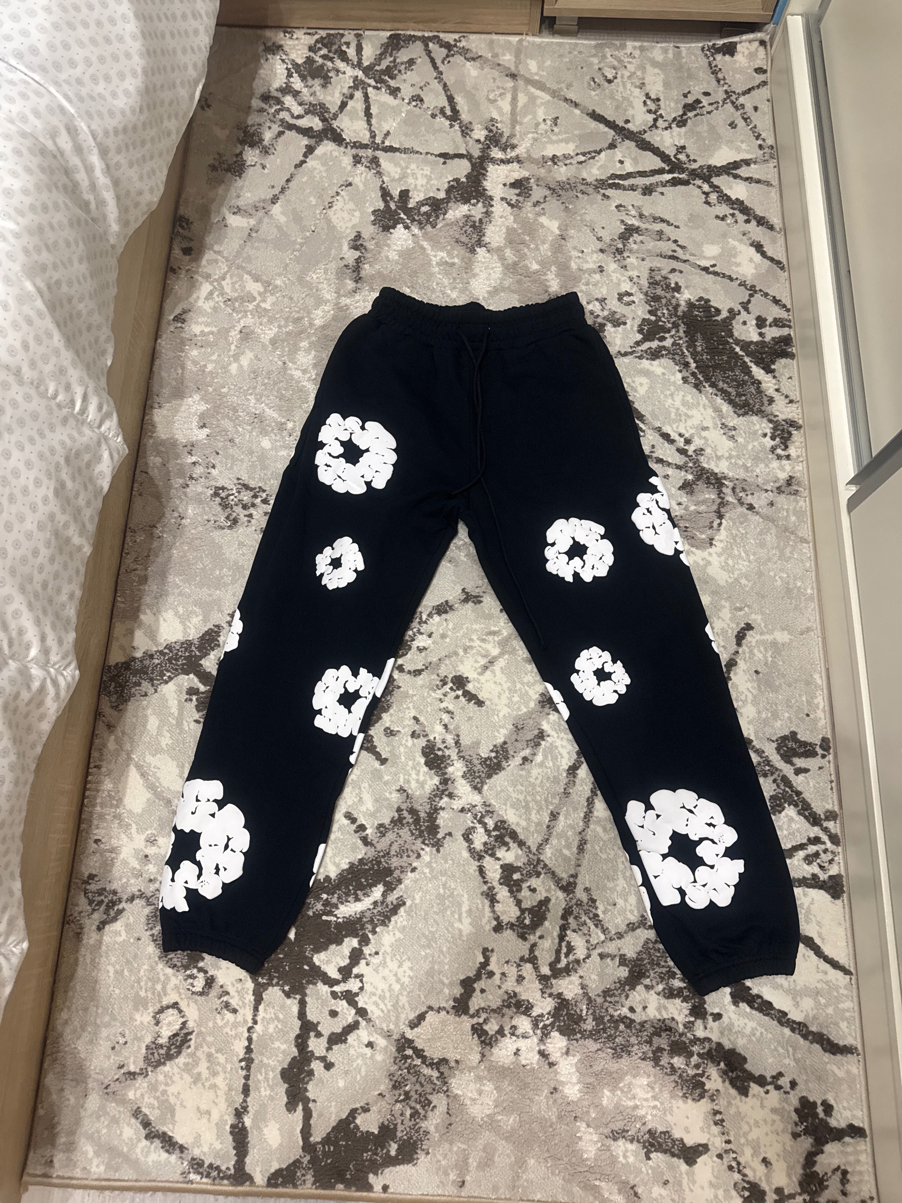 Denim tears черно-бял