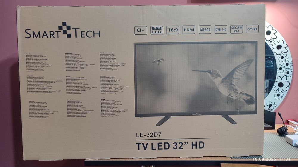 Televizor LED marca Smart Tech 80 cm