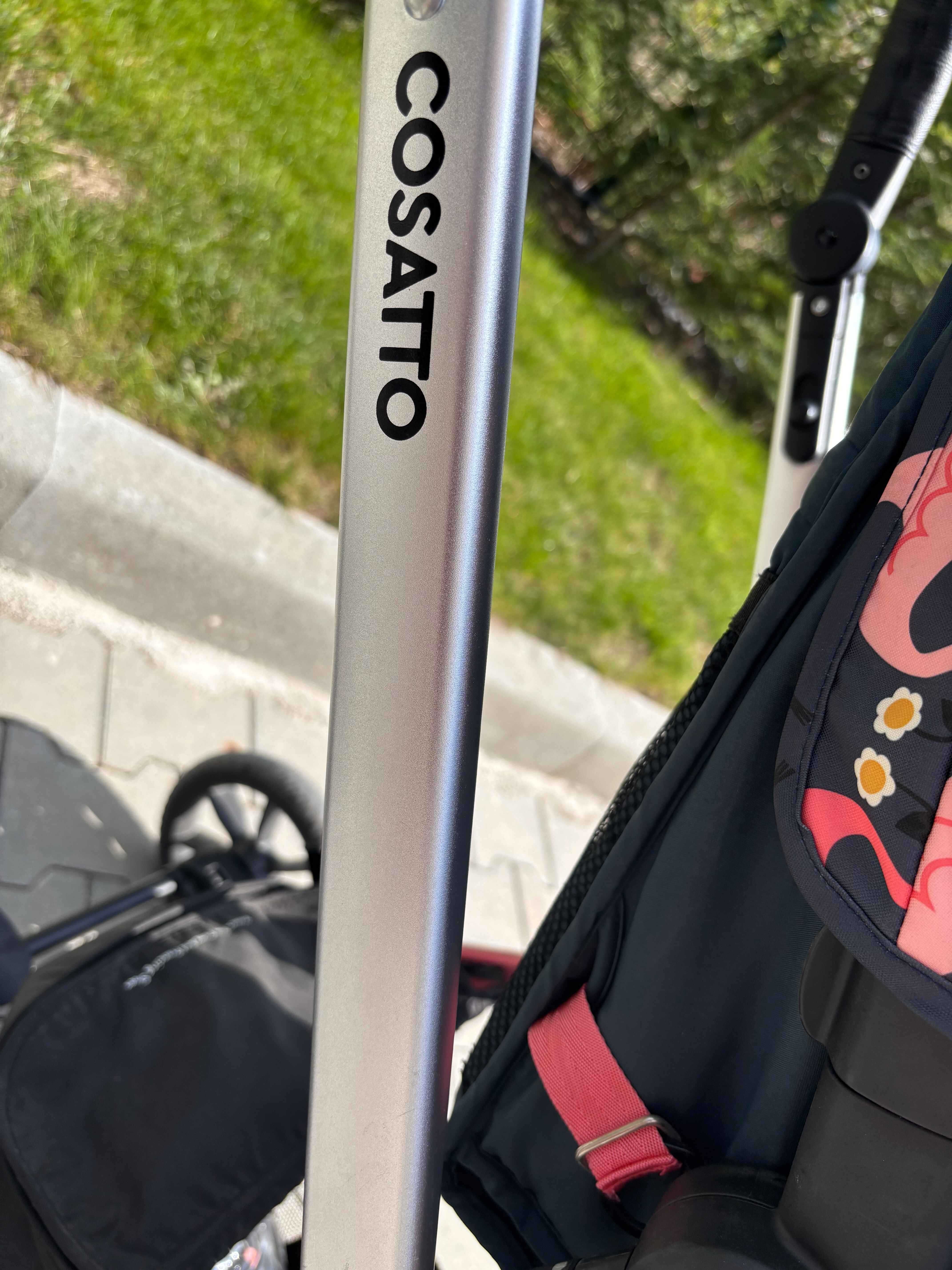 Количка Cosatto Giggle Trail 3в1 + ЧАНТА и ЧУВАЛЧЕ, Pretty Flamingo