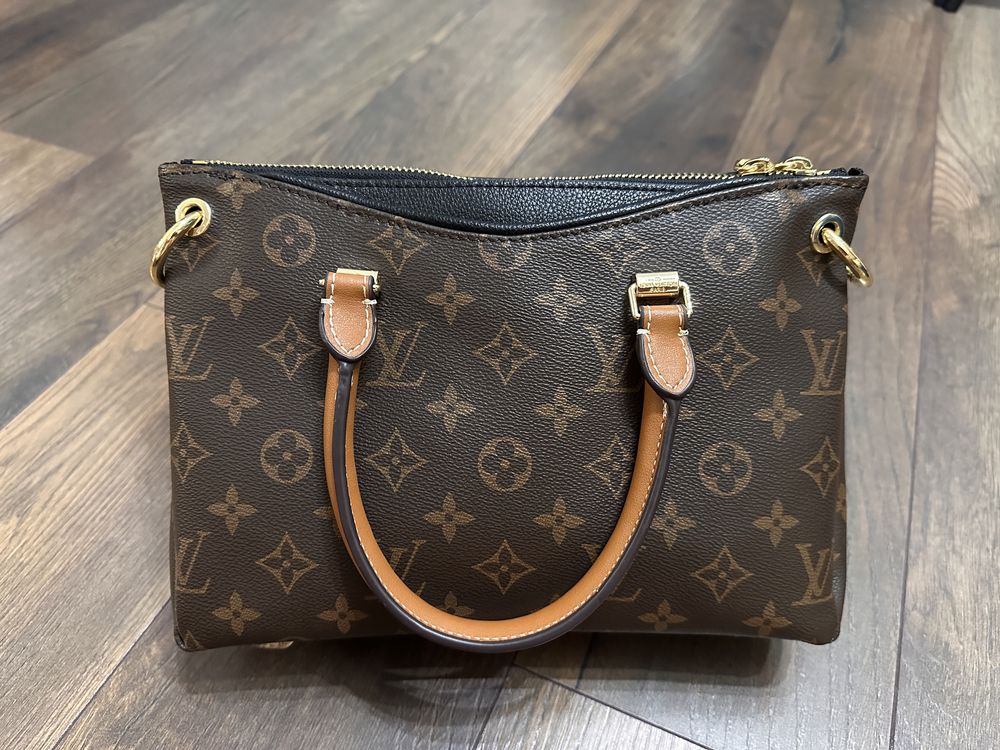 Louis Vuitton Monogram Pallas кожена чанта