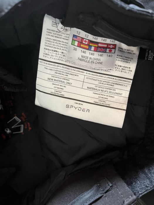 Pantaloni ski Spyder 12 ani