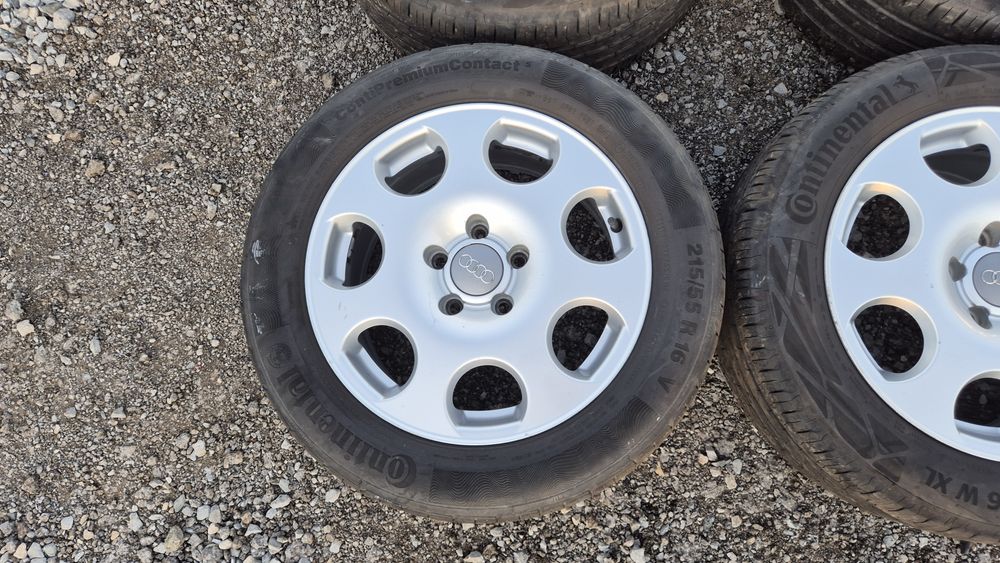 Оригинални джанти Ауди 5/112 Audi A4 5x112

Употребявани, Шумен