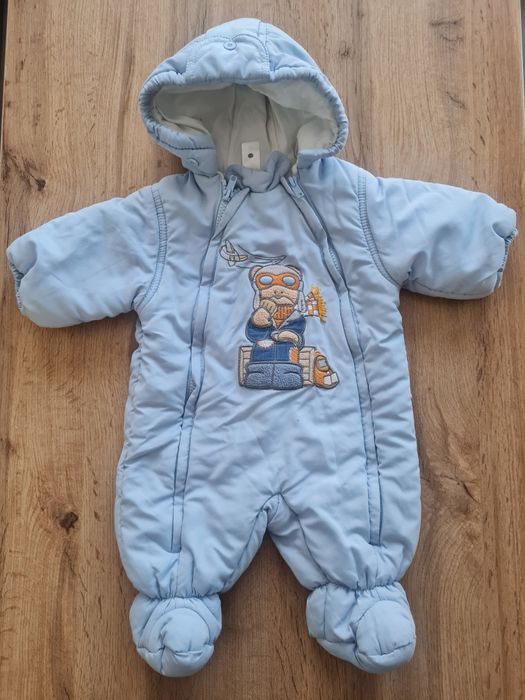 Зимни гащеризони за бебе- космонавт