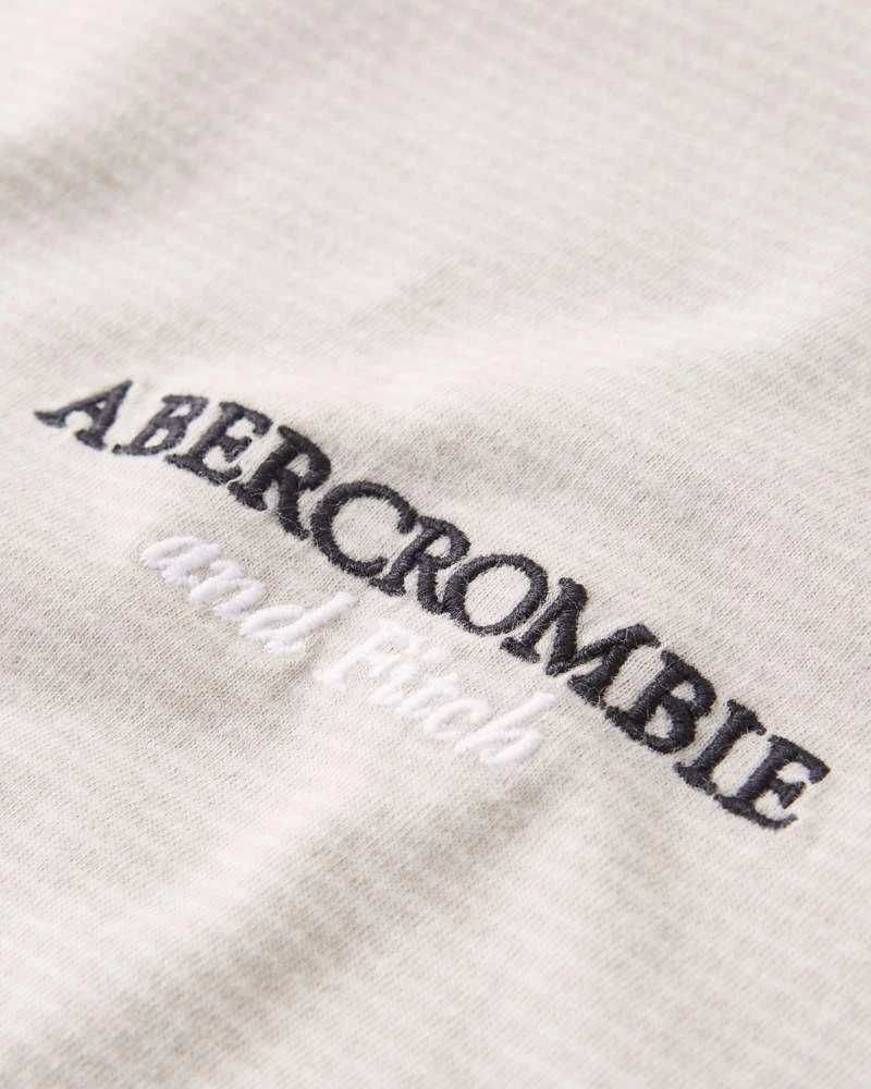Tricou Abercrombie & Fitch crem mas M-Lichidare stoc!!