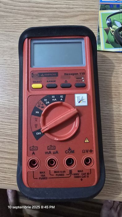 Vând multimetru digital Beha-Amprobe Hexagon 110