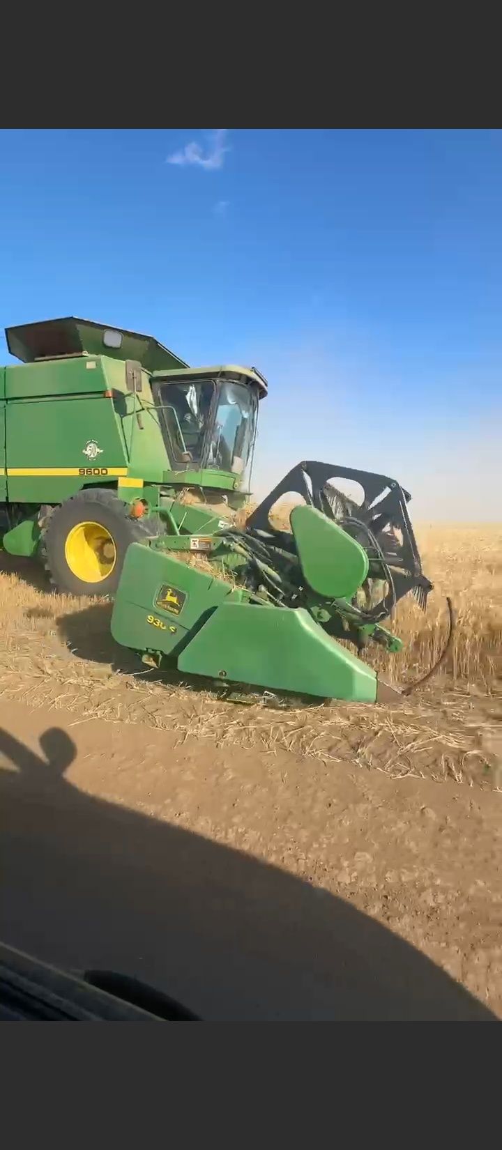 Джондир 9600. Жатка 930флекс