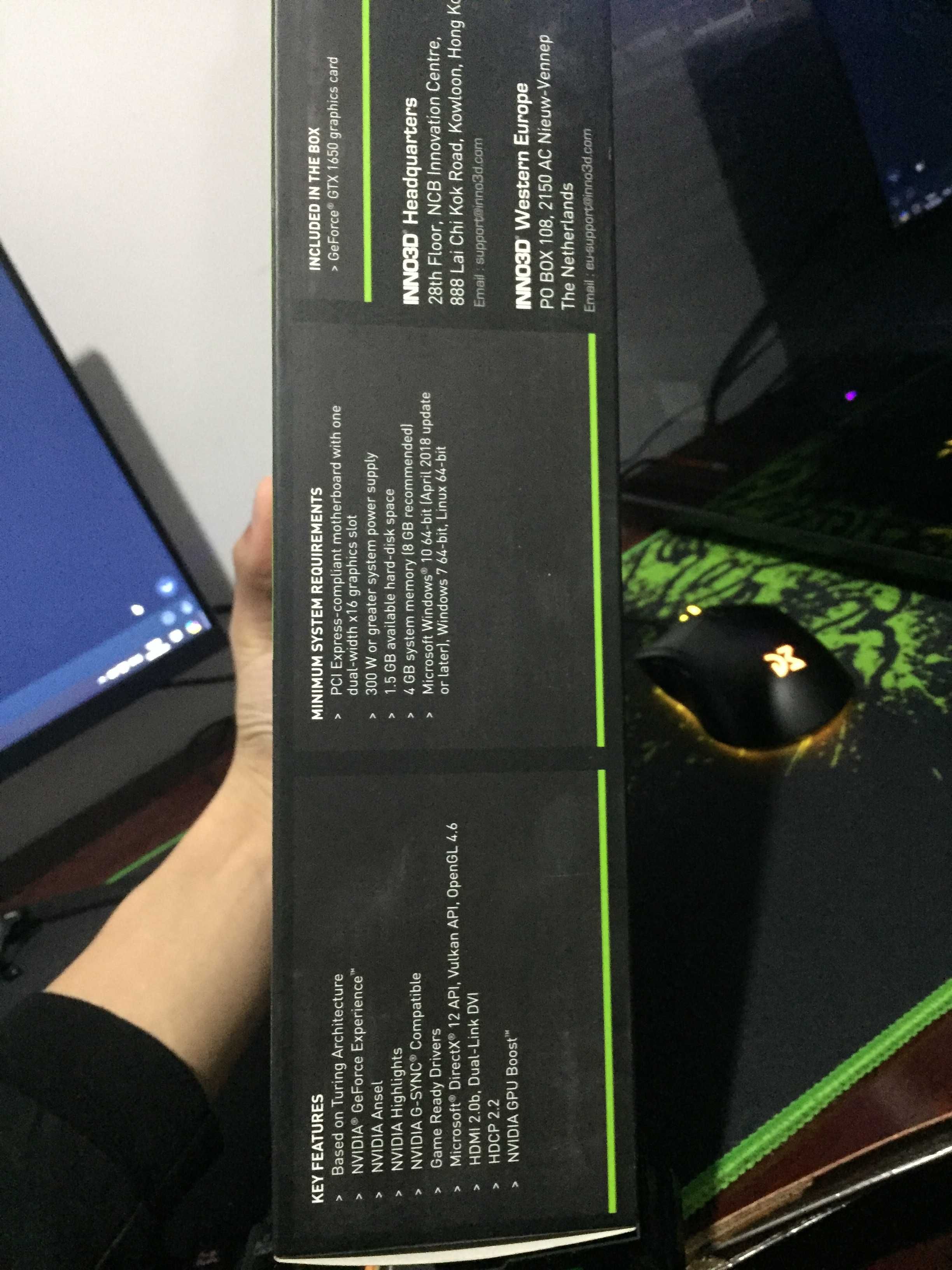 Videokarta Nvidia GTX 1650 Twin X2 OC 4gb