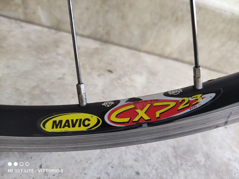Шосейни капли Mavic CXP23 622x15 6106 с главини Shimano Ultegra