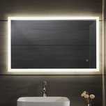 *Oglinda baie LED si touch cu functie dezaburire, lumina reglabila