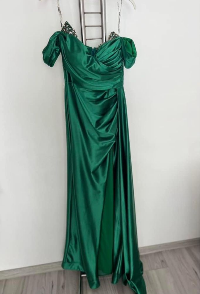Rochie ocazie culoare verde smarald