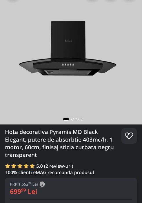 Hota bucatarie Pyramis