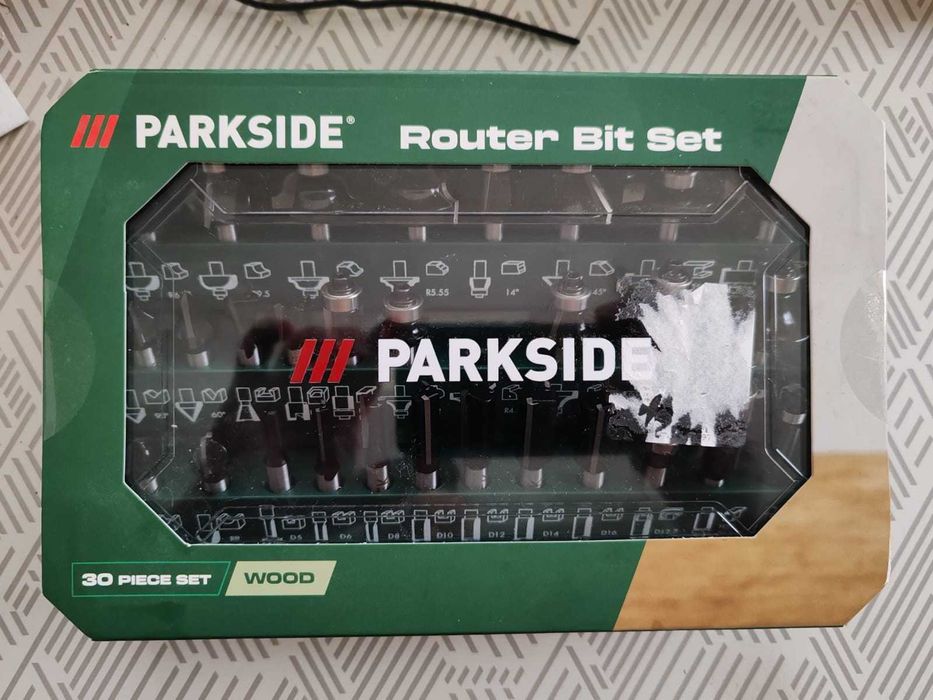 Set 30 freze lemn Parkside