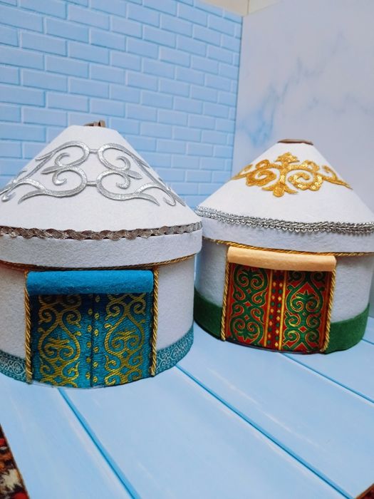 Юрты-шкатулки сувенир тойбастар