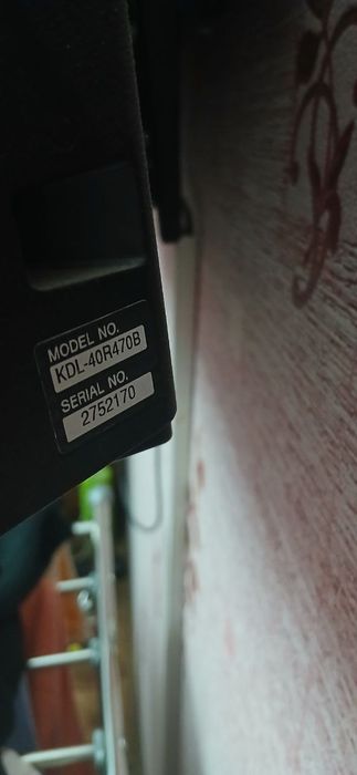 Срочно продам телевизор Sony kd-l40l470b