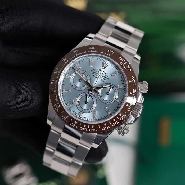 Rolex Daytona Platinum Spate Deschis New