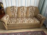 Раскладной диван с креслами