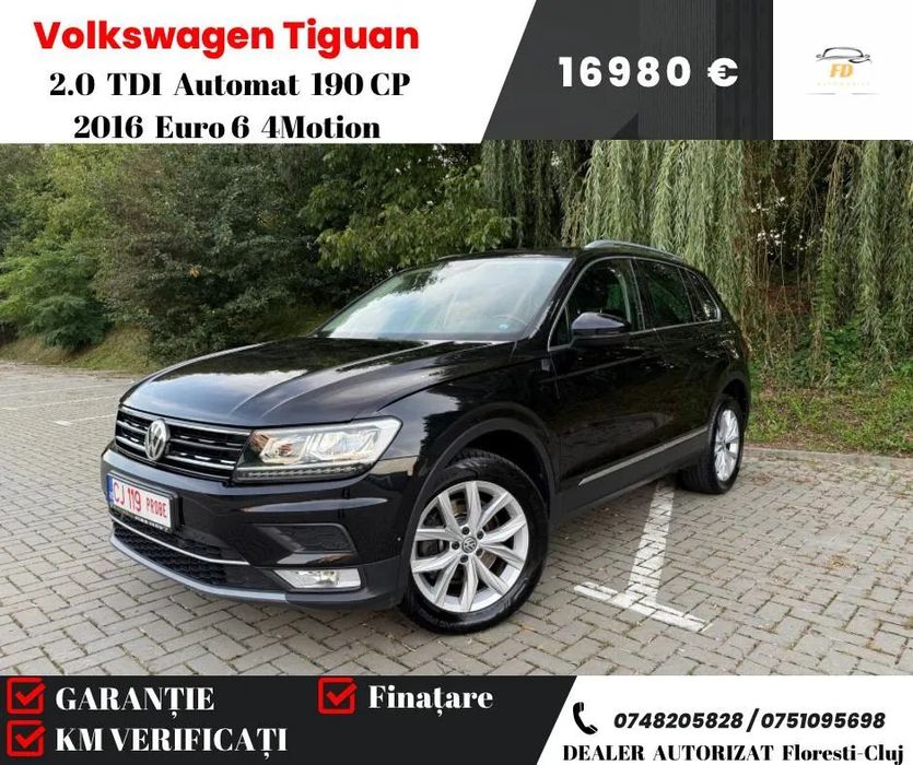 Volkswagen Tiguan Volkswagen Tiguan 2.0 TDI Executive 4Motion BlueMotion Model 2017