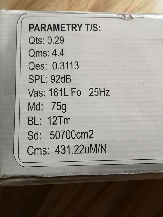 Vând/schimb difuzor dibeisi 200W