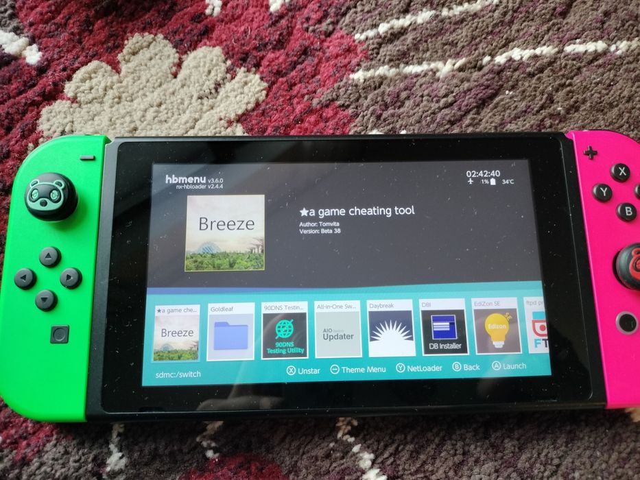 Nintendo Switch Modat FULLBOX V2 128GB