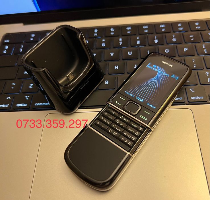 Telefon classic Nokia 8800 Arte BLACK EDITION ! Negru RARITATE !