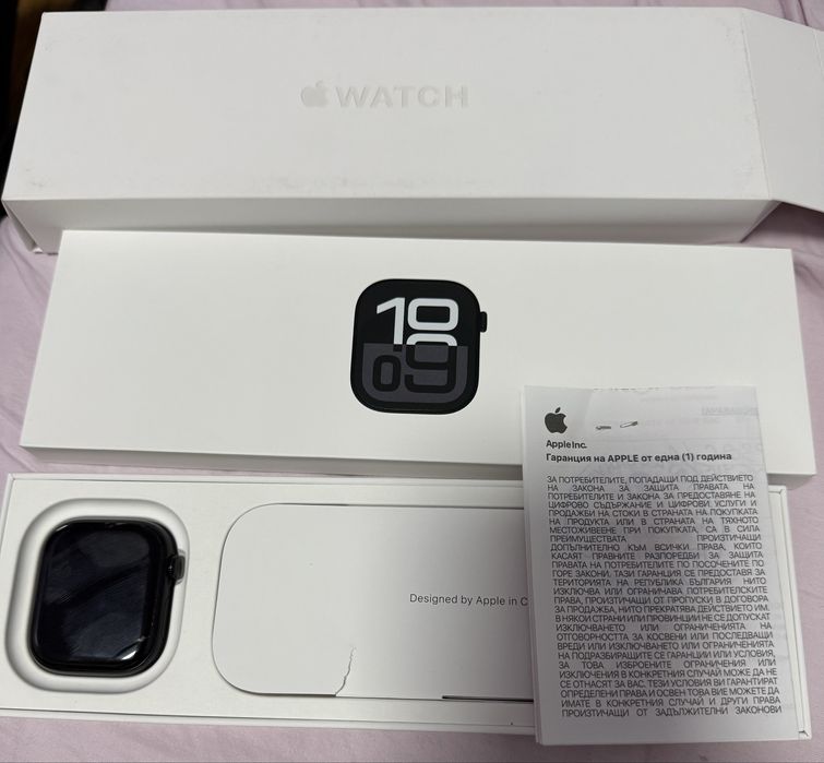 Apple Watch 10 GPS Black Aluminium