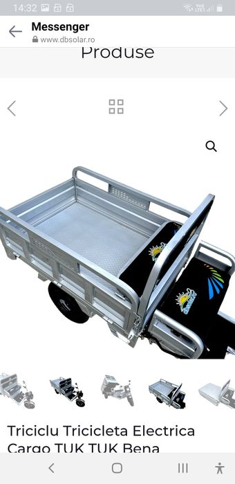 Tricicleta electrică TUK TUK