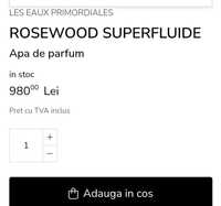 Rosewood Superfluide Primordiales apa de parfum