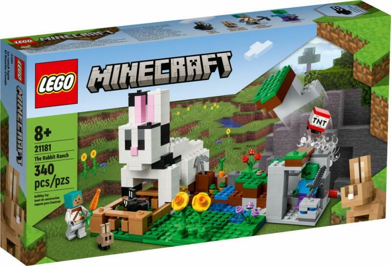 LEGO Minecraft 21181 - Ferma de iepuri