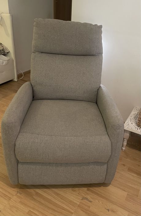 Fotoliu jisk gri deschis