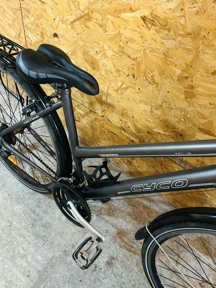 28цола CYCO алуминиев дамски градски велосипед колело[24ck-Shimano]