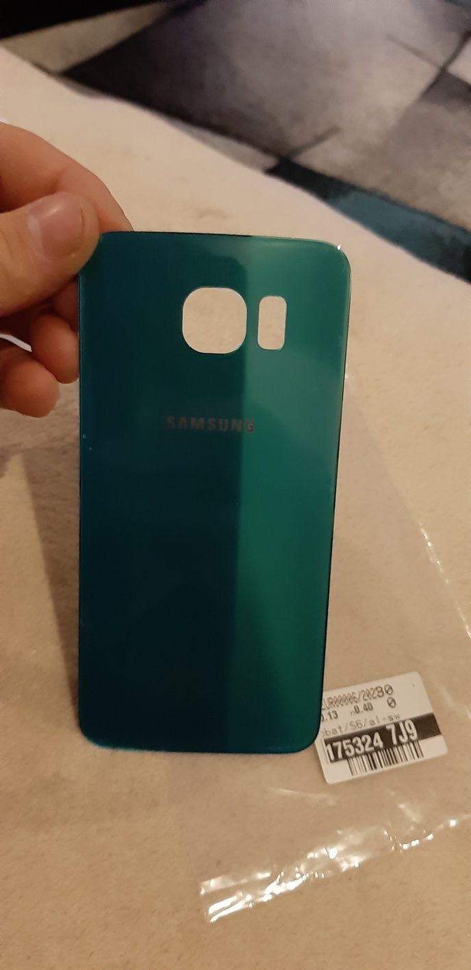 Capac spate samsung s6 albastru swap