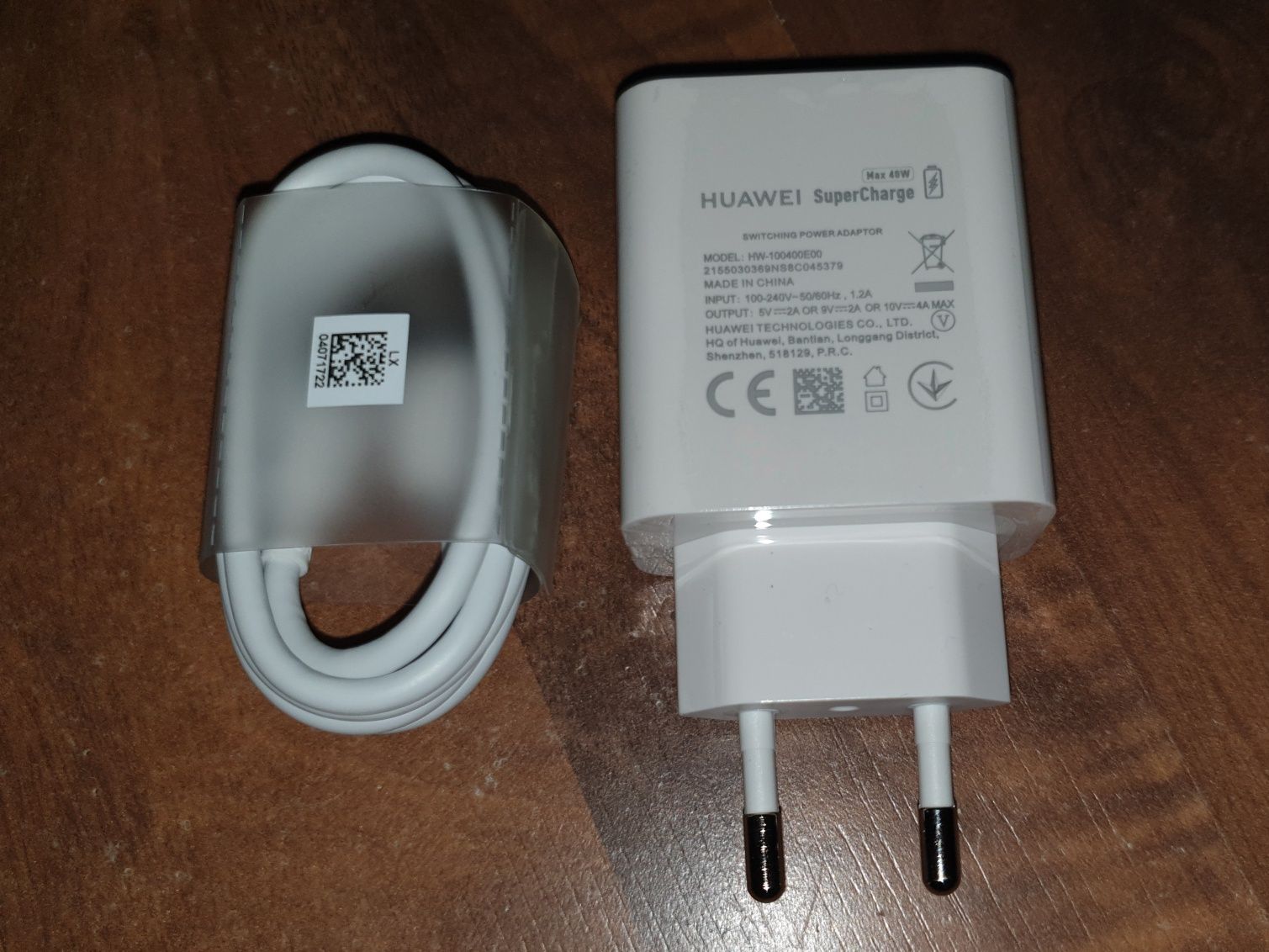 Incarcator+cablu original Huawei SuperCharge 40W P Mate 20 30 40 Pro