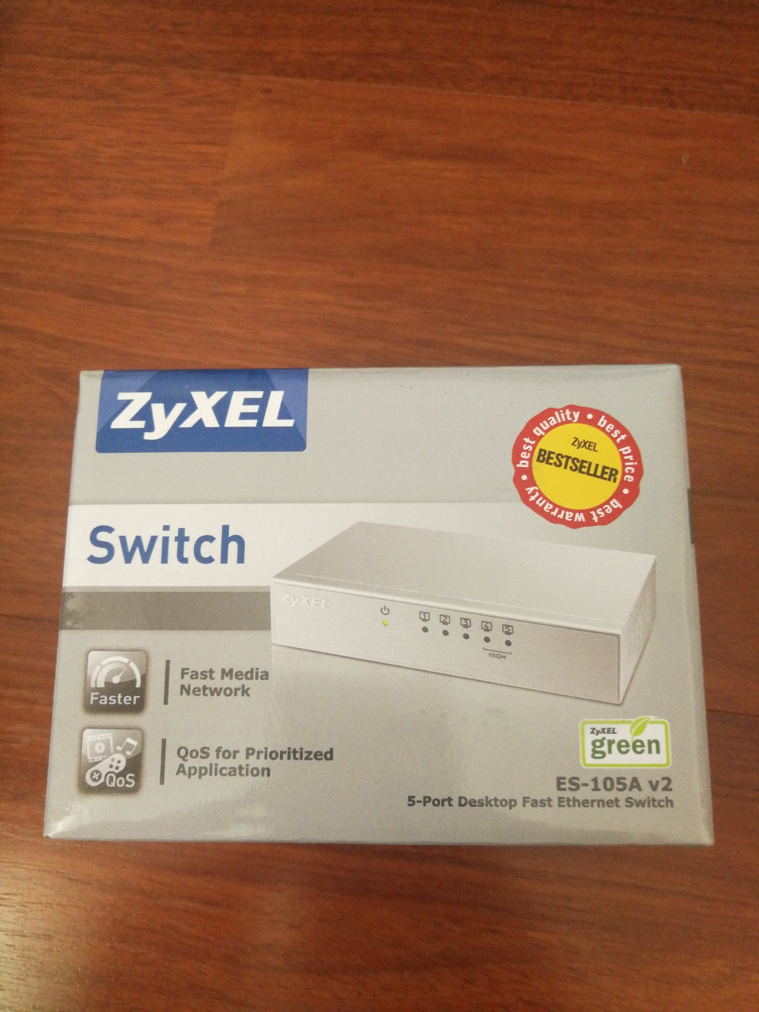 Vand Switch zyxel ES-105A V2