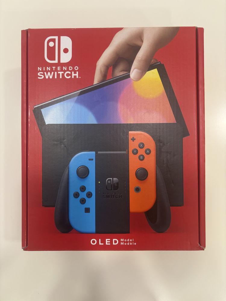 Nintendo Switch OLED Red Blue