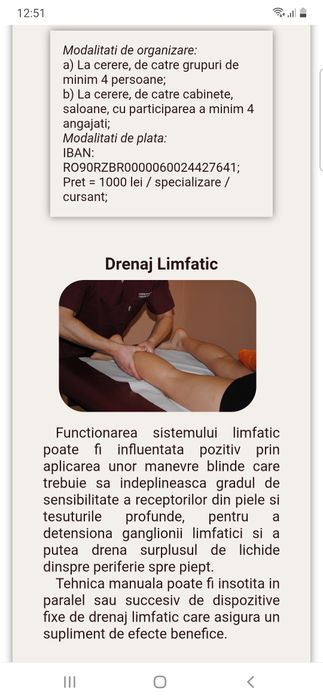 Curs Stimulare Limfatica 8,9 noiembrie Iasi