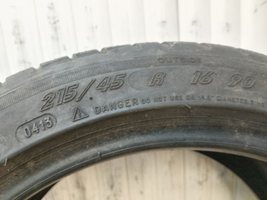 215/45/16 2 Buc Michelin Pilot Sport 3 vara DOT 0413 220 RON